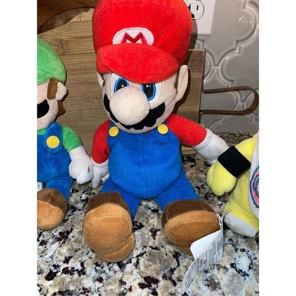 Nintendo Mario Lot of 4 Stuffies - Picture 4 of 16